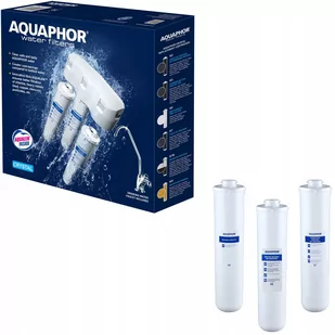 Podzlewozmywakowy filtr do wody Aquaphor Kryształ A + komplet wkładów - Uzdatniacze wody - miniaturka - grafika 1