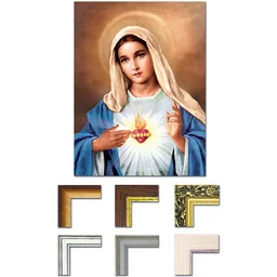 Obraz Serce Maryi - Ikony i obrazy sakralne - miniaturka - grafika 1