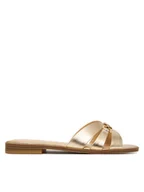 Klapki i japonki damskie - Guess Sneakersy 181502 Złoty - miniaturka - grafika 1