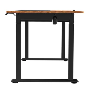 Biurko, elektycznie regulowany, brązowa płyta, 160x75 cm, 74-116 cm, UPLIFT, z podkładką pod mysz XXL, ULTRADESK - Biurka Biurko, elektycznie regulowany, brązowa płyta, 160x75 cm, 74-116 cm, UPLIFT, z podkładką pod mysz XXL, ULTRADESK - Biurka - miniaturka - grafika 8