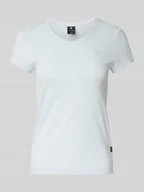 Koszulki i topy damskie - T-shirt o kroju slim fit z wyhaftowanym logo model ‘Eyben’ - miniaturka - grafika 1