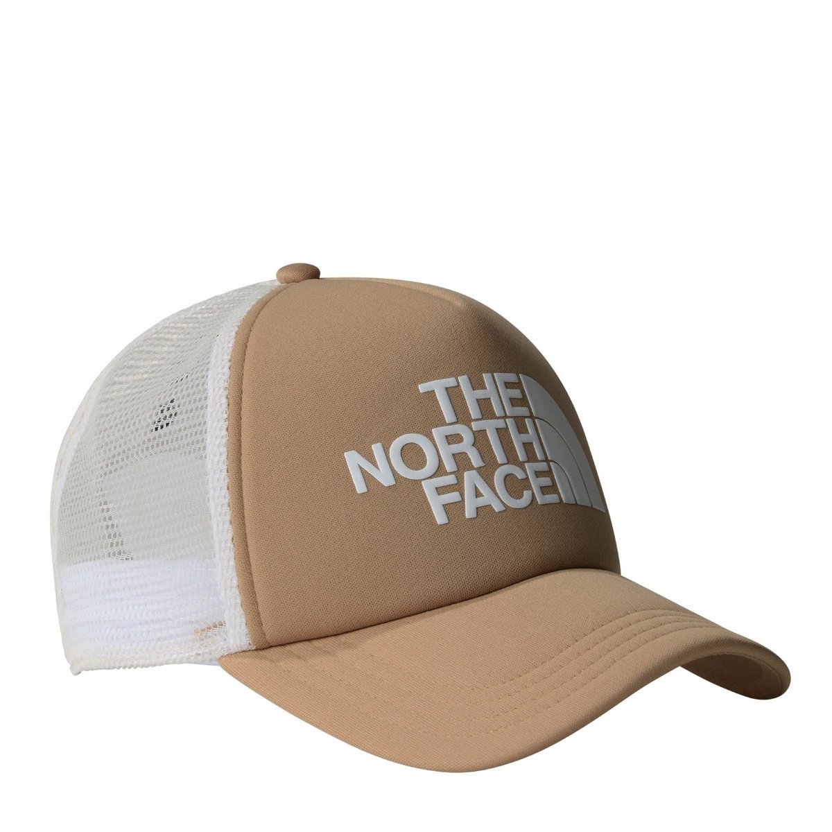 Czapka z daszkiem unisex The North Face LOGO TRUCKER brązowa NF0A3FM3HQI