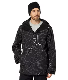 Kurtki narciarskie - Volcom Męska kurtka L Gore-tex Jacket, czarna żyrafa, M, Czarna żyrafa, M - grafika 1