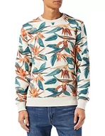 Bluzy męskie - Blend Bluza męska, beżowy, S - miniaturka - grafika 1