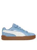 Buty dla chłopców - Puma Sneakersy Park Lifestyle Easy Mid 90S Jr 402943 01 Niebieski - miniaturka - grafika 1