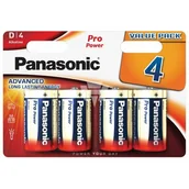 Baterie i akcesoria - Panasonic Baterie D LR20 Pro Power 4 szt.) LR20PPG 4BW - miniaturka - grafika 1