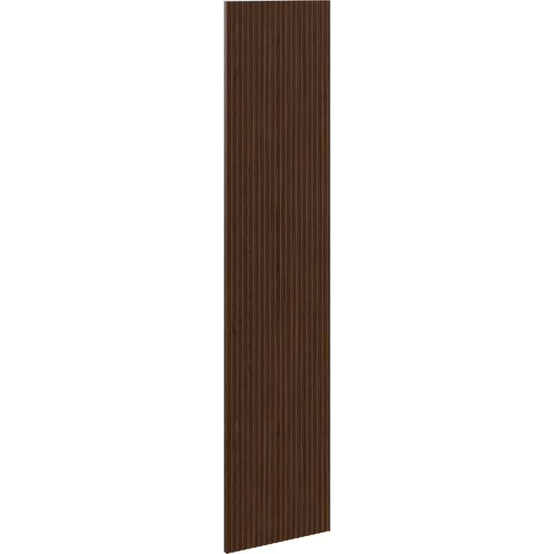 Mexen Rivel front ryflowany do korpusu szafki łazienkowej 35 x 160 cm (1 szt.), orzech - 91A21-1600-300-1-86