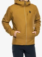 Kurtki męskie - Kurtka ocieplana Black Diamond First Light Stretch Hoody - flax - miniaturka - grafika 1