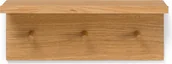 Wieszaki i stojaki - Wieszak listwa z półką Place S naturalny dąb - miniaturka - grafika 1