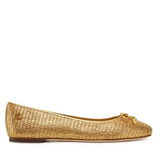 Baleriny LAUREN RALPH LAUREN 802956767001 Złoty - Baleriny - miniaturka - grafika 1