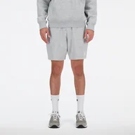 Spodenki męskie - Spodenki męskie New Balance MS41520AG  szare - miniaturka - grafika 1