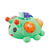 Zabawki sensoryczne - Biedronka sensoryczna z piłeczkami - miękkie klocki - 1111 - miniaturka - grafika 1