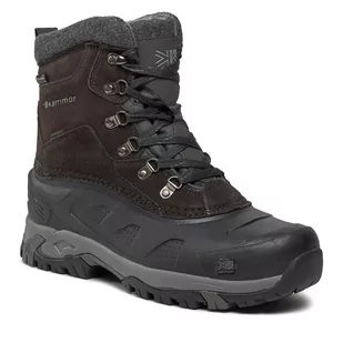 Śniegowce Karrimor Snowfur K1009 Black BLK - Botki męskie - miniaturka - grafika 1