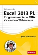 E-booki - informatyka - Excel 2013 PL. Programowanie w VBA. Vademecum Walkenbacha - miniaturka - grafika 1