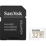 Karty pamięci - SanDisk Max Endurance MicroSDHC 32GB UHS-I/U3 V30 SDSQQVR-032G-GN6IA SDSQQVR-032G-GN6IA - miniaturka - grafika 1