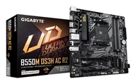 Płyty główne - GIGABYTE B550M DS3H AC R2 płyta główna AMD B550 Socket AM4 micro ATX B550M DS3H AC R2 - miniaturka - grafika 1