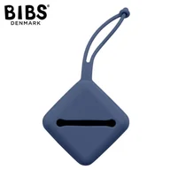 Akcesoria do smoczków - BIBS PACIFIER CASE STEEL BLUE pojemnik na 3 smoczki - miniaturka - grafika 1
