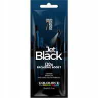 Balsamy i kremy do opalania - 7suns Jet Black bronzer x 120 do opalania Saszetka - miniaturka - grafika 1