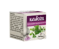 Zioła - KATAROŻEL z wyciągiem majerankowym HERBAPOL 15g - miniaturka - grafika 1