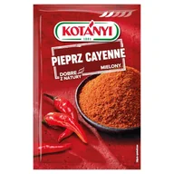 Przyprawy i zioła sypkie - Kotanyi Pieprz cayenne mielony 25 g Kotányi - miniaturka - grafika 1
