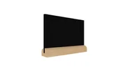Tablice i flipcharty - Allboards Tabliczka kredowa czarna MAŁA STOLIKOWA dwustronna - zestaw 10 sztuk + podstawki KPL-MINI10 - miniaturka - grafika 1