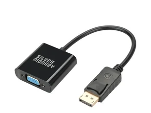 Silver Monkey Adapter DisplayPort - VGA - Adaptery i przejściówki - miniaturka - grafika 1