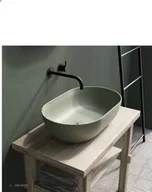 Umywalki - Galassia Dream Umywalka nablatowa 60x38x16 cm biała 7308 - miniaturka - grafika 1