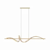 Lampy sufitowe - Athesa lampa wisząca (z pilotem) 1xLED/24.5W złota MD3170-1-3GT - miniaturka - grafika 1