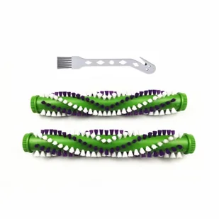 Szczotka do czyszczenia dywanów część zamienna kompatybilna z Bissell ProHeat 2X Revolution Pet Pro 3432 3588F 1986 1964 19862 szczotka rolkowa nr 1611133 (2 szt. zielone) - Akcesoria do odkurzaczy - miniaturka - grafika 1
