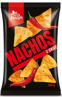 Chipsy - Nachos Chrupiące Pikantne Nachosy Z Papryczką Chili, 500 G - miniaturka - grafika 1