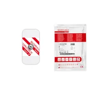 Meble i wyposażenie gabinetów medycznych - Elektrody pediatryczne dla dzieci EKG EK-S 22 PSG pianka żel stały 22,5mm x 46mm 50sztuk - miniaturka - grafika 1