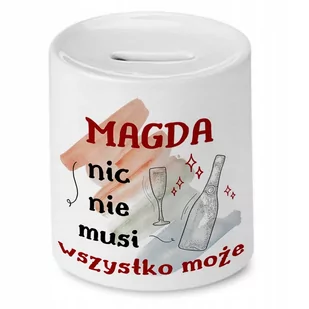 Skarbonka Dla Magdy na Urodziny na Prezent z Nadrukiem ze Zdjęciem - Skarbonki Skarbonka Dla Magdy na Urodziny na Prezent z Nadrukiem ze Zdjęciem - Skarbonki - miniaturka - grafika 1