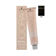 Farby do włosów i szampony koloryzujące - Schwarzkopf Igora Royal NUDE TONES Farba do Włosów 4-46 60ml - miniaturka - grafika 1