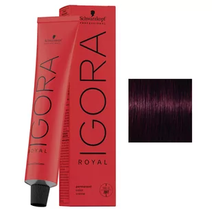 Schwarzkopf Igora Royal, profesjonalna farba do wosw, 4-99, 60ml - Farby do włosów i szampony koloryzujące - miniaturka - grafika 1
