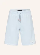 Spodenki damskie - Tommy Hilfiger Szorty Dresowe blau - miniaturka - grafika 1