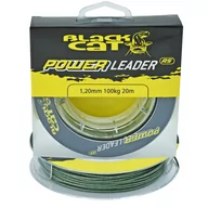 Inne akcesoria dla wędkarzy - Plecionka Black Cat Power Leader 1,20 MM 100KG 20M - miniaturka - grafika 1