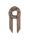 Apaszki i szaliki damskie - Calvin Klein Chusta Emblem Aop Contrast Lw Square Sc LV04F8077G Beżowy - miniaturka - grafika 1