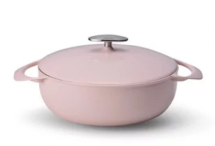 UNILLOY UNILLOY Garnek żeliwny UNILLOY Sakura 24 cm [US240PI] OM-10112-uniw - Garnki - miniaturka - grafika 1