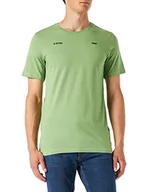 Koszulki męskie - G-STAR RAW Męski t-shirt Hand Back Gr Slim R T, zielony (Tendril 336-d115), M - miniaturka - grafika 1