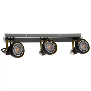 Ideus Plafon LAMPA sufitowa MARIO 03044 ścienna OPRAWA kinkiet metalowy czarny 03044 - Lampy sufitowe - miniaturka - grafika 1