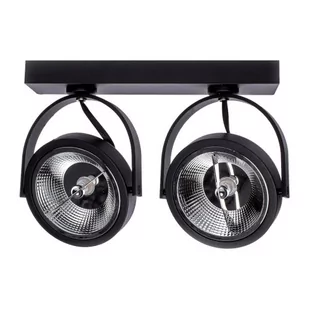 Milagro Lugar lampa sufitowa 2-punktowa czarna ML5706 - Lampy sufitowe - miniaturka - grafika 1