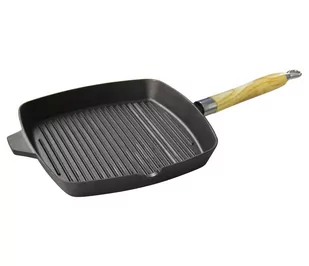 Kinghoff Patelnia żeliwna grillowa 26x26 KH-1108 - Patelnie - miniaturka - grafika 2