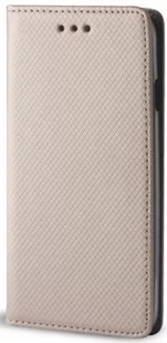 Magnet Etui Smart do Huawei Y7 2019 złote złoty - Etui i futerały do telefonów - miniaturka - grafika 1