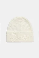 Czapki damskie - Guess czapka z domieszką wełny LEXIE kolor beżowy W5BZ18 Z3580 - miniaturka - grafika 1