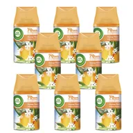 Odświeżacze powietrza - Zestaw Air Wick Freshmatic odświeżacz wkład Citrus Kwitąca Pomarańcza 8*250ml - miniaturka - grafika 1