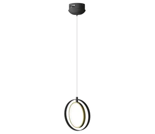 Aigostar - LED Żyrandol na lince LED/15W/230V 6500K czarny - Lampy sufitowe - miniaturka - grafika 1