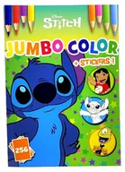 Kolorowanki, wyklejanki - Kolorowanka XXL Disney Stitch + naklejki. 256 obrazków. - miniaturka - grafika 1