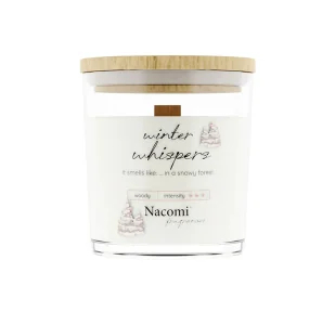 NACOMI FRAGRANCES SOJOWA ŚWIECA ZAPACHOWA WINTER WHISPERS 140G - Świece - miniaturka - grafika 1