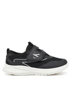 Buty dla chłopców - Calvin Klein Jeans Sneakersy Low Cut Velcro Sneaker V1X9-83001-1697 S Czarny - miniaturka - grafika 1