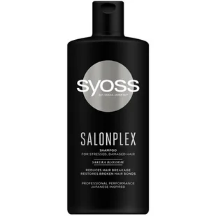 Syoss Salonplex shampoo szampon do włosów zniszczonych 440ml - Szampony do włosów - miniaturka - grafika 1